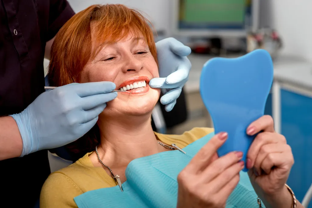 Dental implant illustration at Helena Family Dentistry